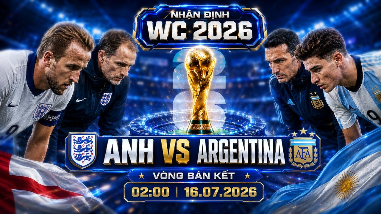 OK9 - Nhận định Anh vs Argentina World Cup 2026: Kèo thơm nhất 1 OK9 - Nhận định Anh vs Argentina World Cup 2026: Kèo thơm nhất